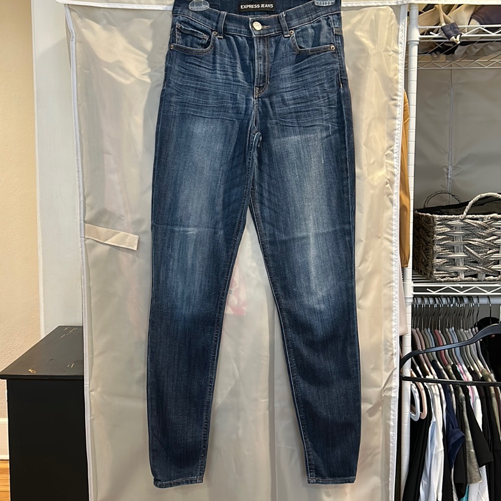 Express legging high rise jeans